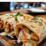 Cheesy Garlic Chicken Wraps Recipe Delight 4 Cheesy Garlic Chicken Wraps
