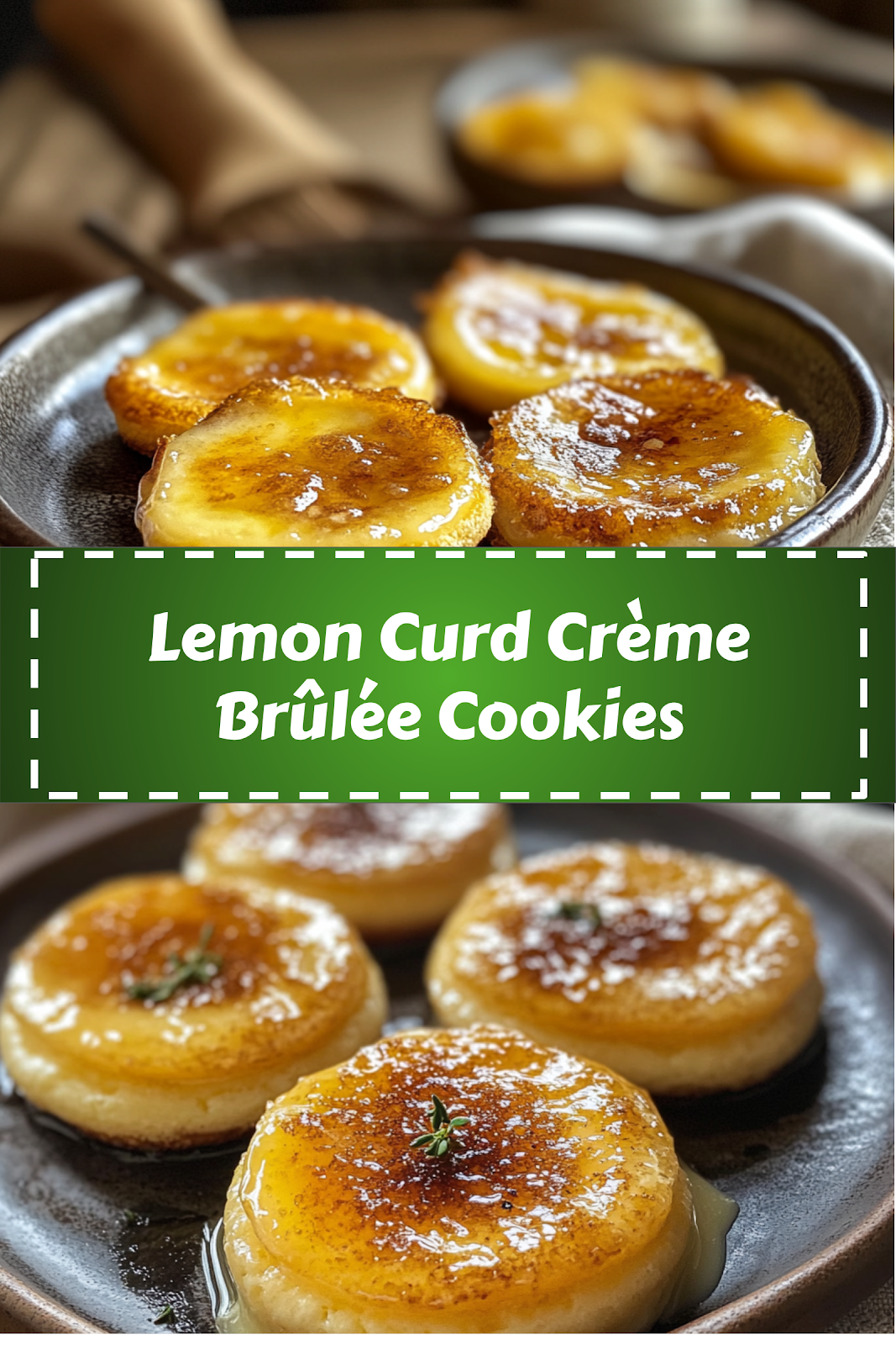 Design 1 Visual for Lemon Curd Crème Brûlée Cookies