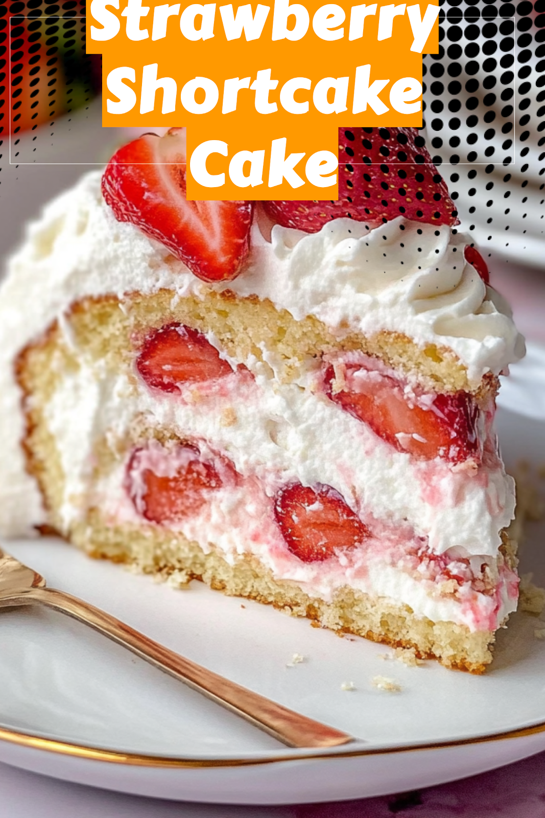 Image of Strawberry Shortcake Cake to save