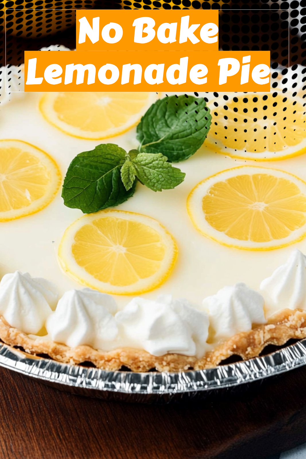 Image of No Bake Lemonade Pie to save