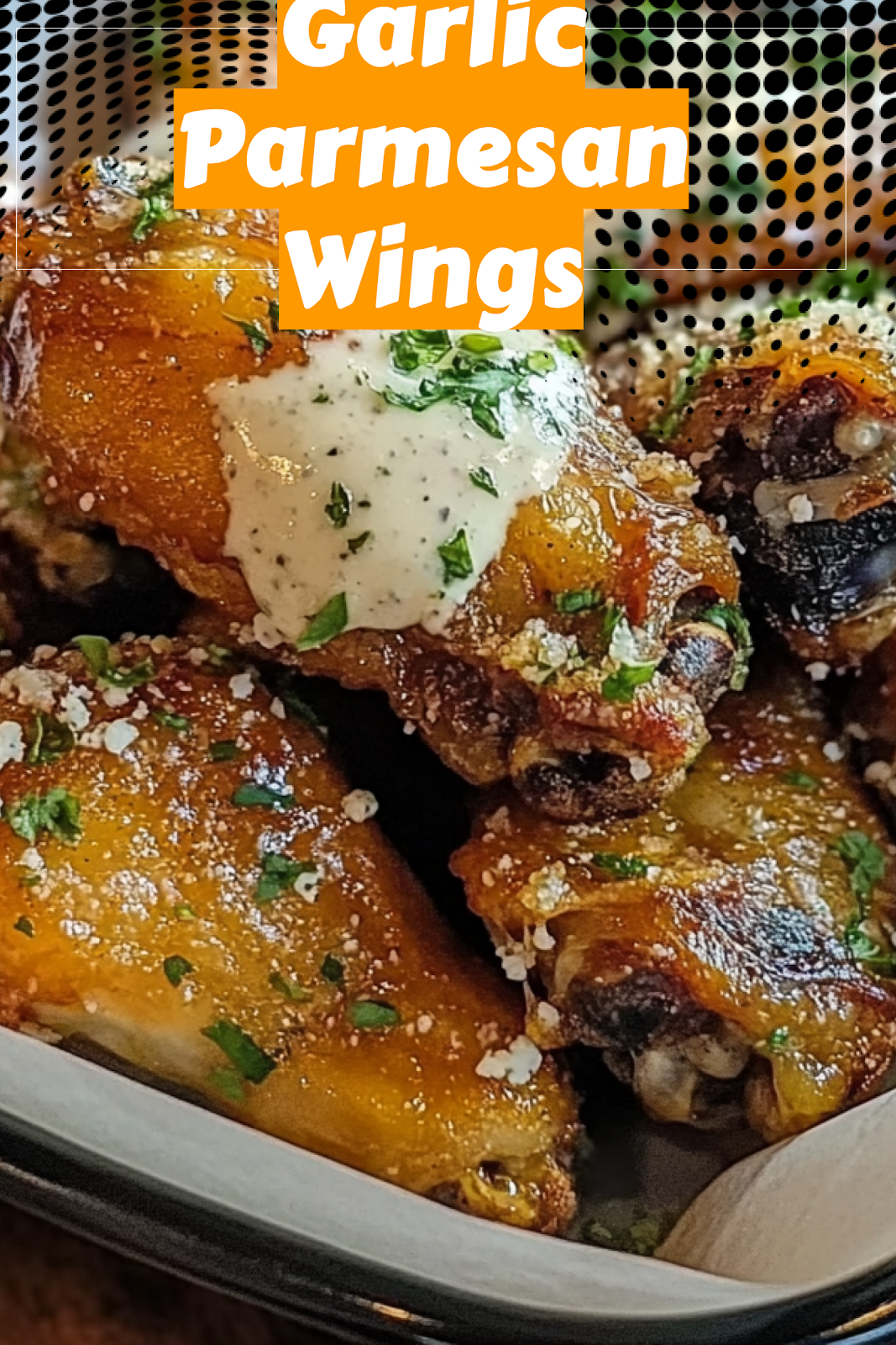 Image of Garlic Parmesan Wings to save