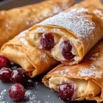Delicious Cherry Cheesecake Egg Rolls Recipe 4 Cherry Cheesecake Egg Rolls