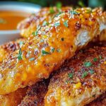 Crispy Chicken Tenders Recipe for Perfect Dinners 4 Chicken Tenders with Honey Mustard Dip