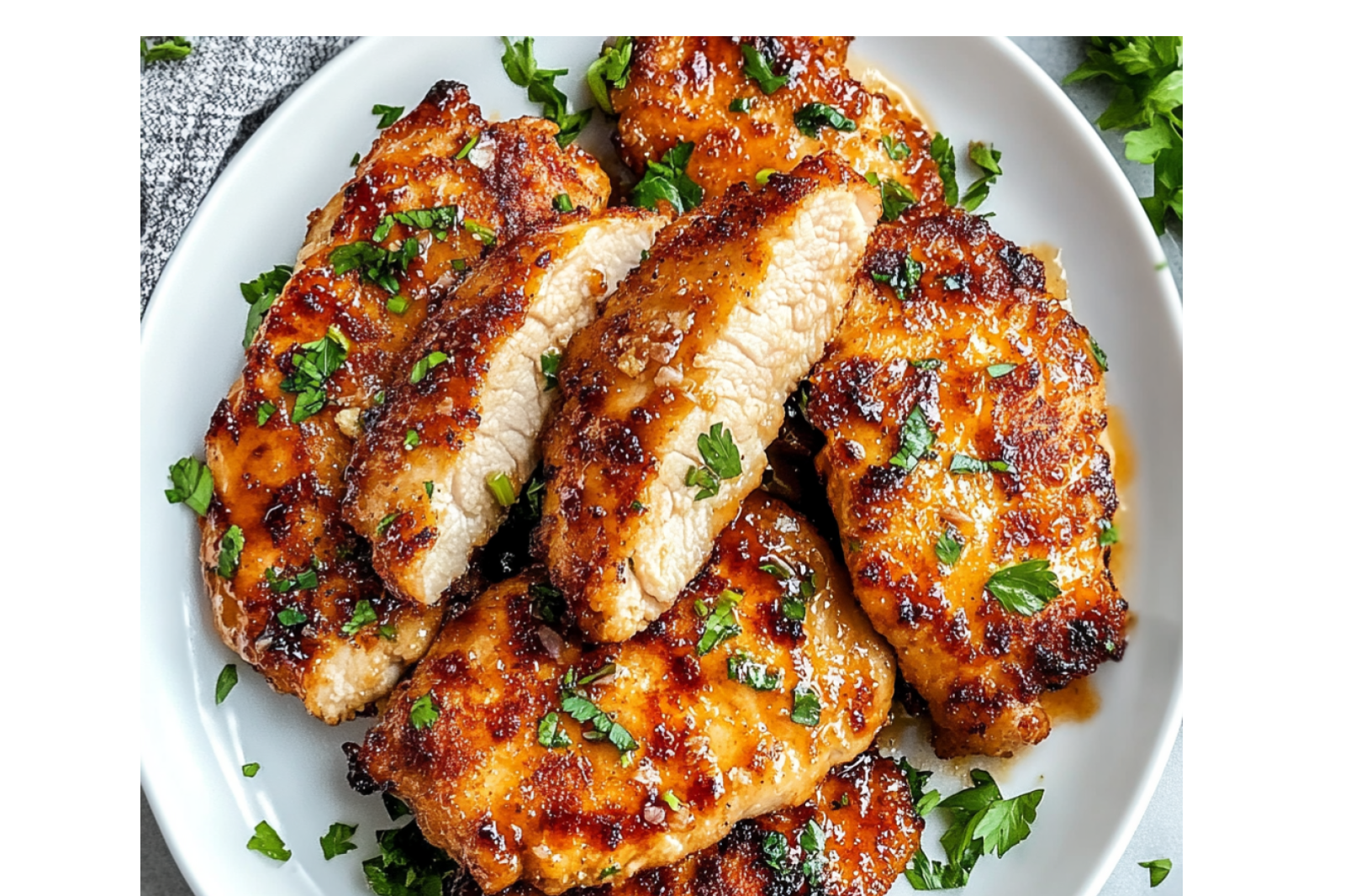Crispy Garlic Butter Chicken