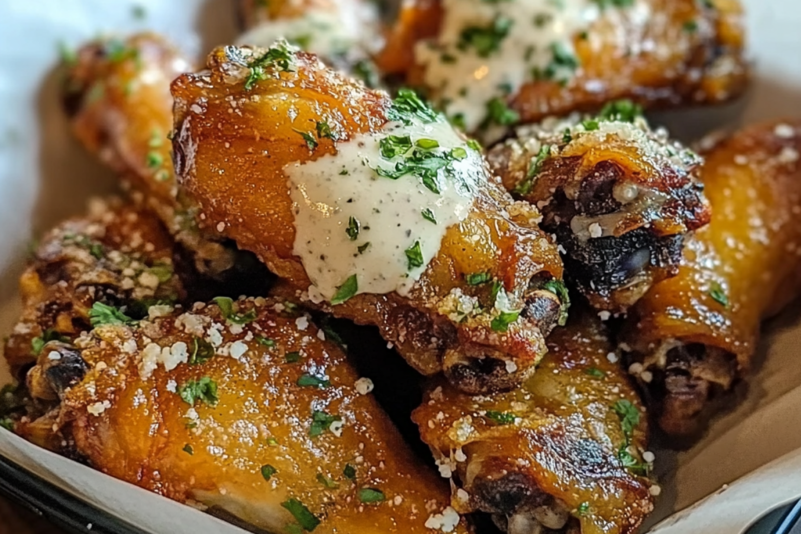 Garlic Parmesan Wings
