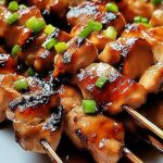Honey Garlic Asian Chicken Kabobs Recipe Delight 4 Honey Garlic Asian Chicken Kabobs