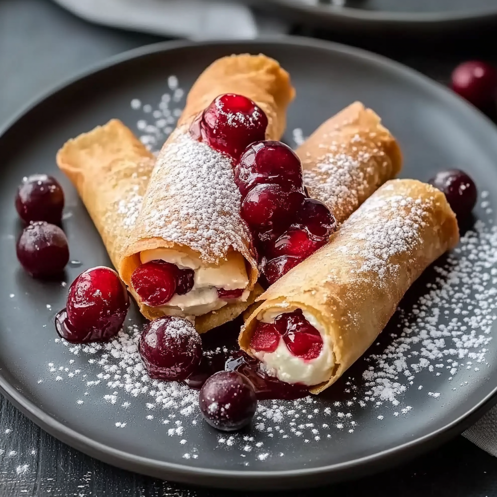Image of Cherry Cheesecake Egg Rolls to save