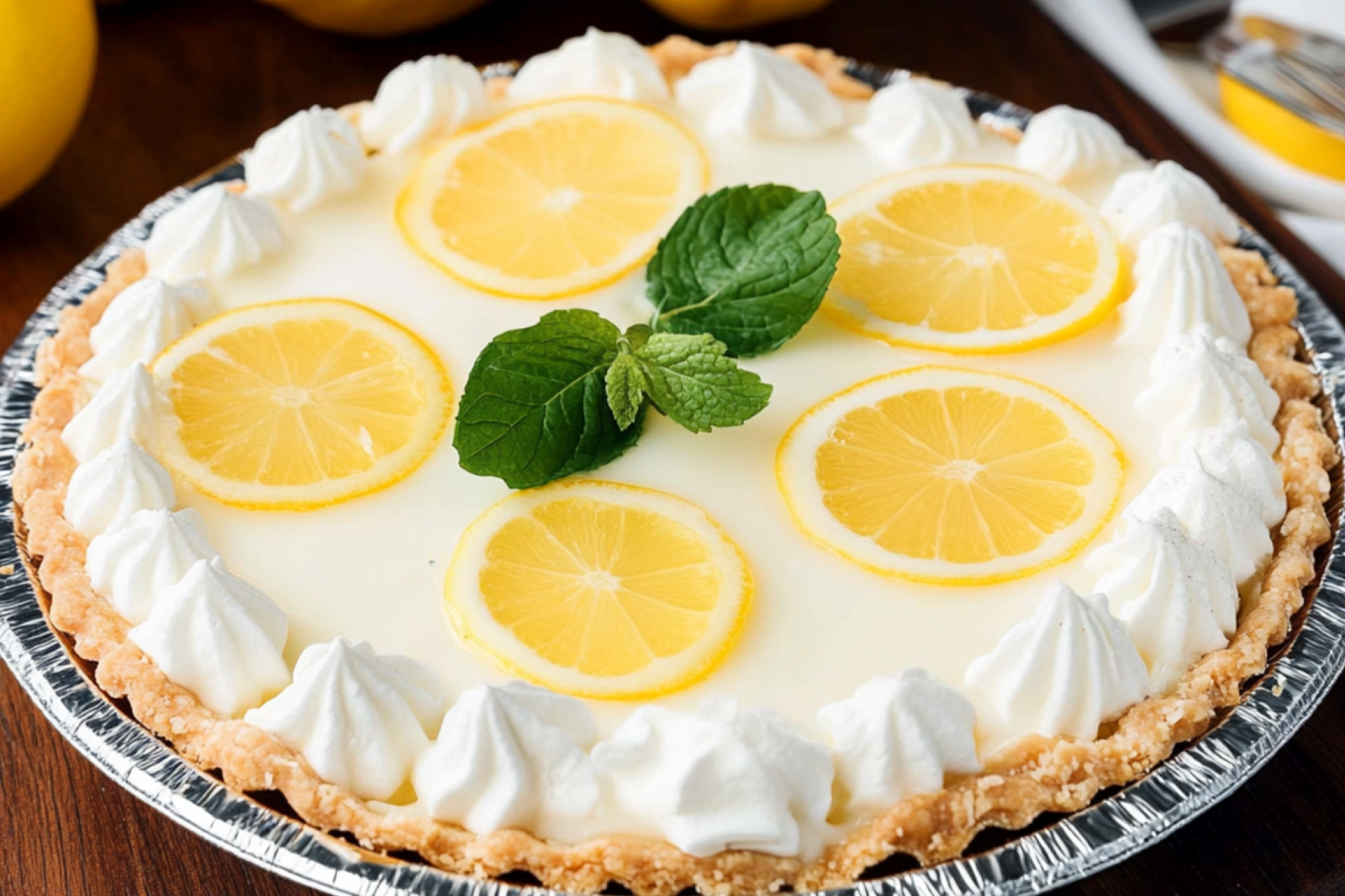 No Bake Lemonade Pie