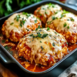 Savory Garlic Parmesan Chicken Meatloaves Recipe 4 YUYBOnujgbtUbtuvI9J1E5oNewAniE7H6qMpPnXtoiw