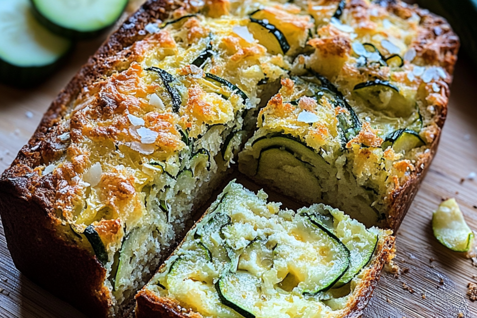 Zucchini Cheddar Bread