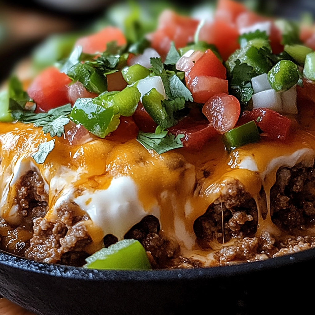 Image of Low Carb Taco Casserole to save
