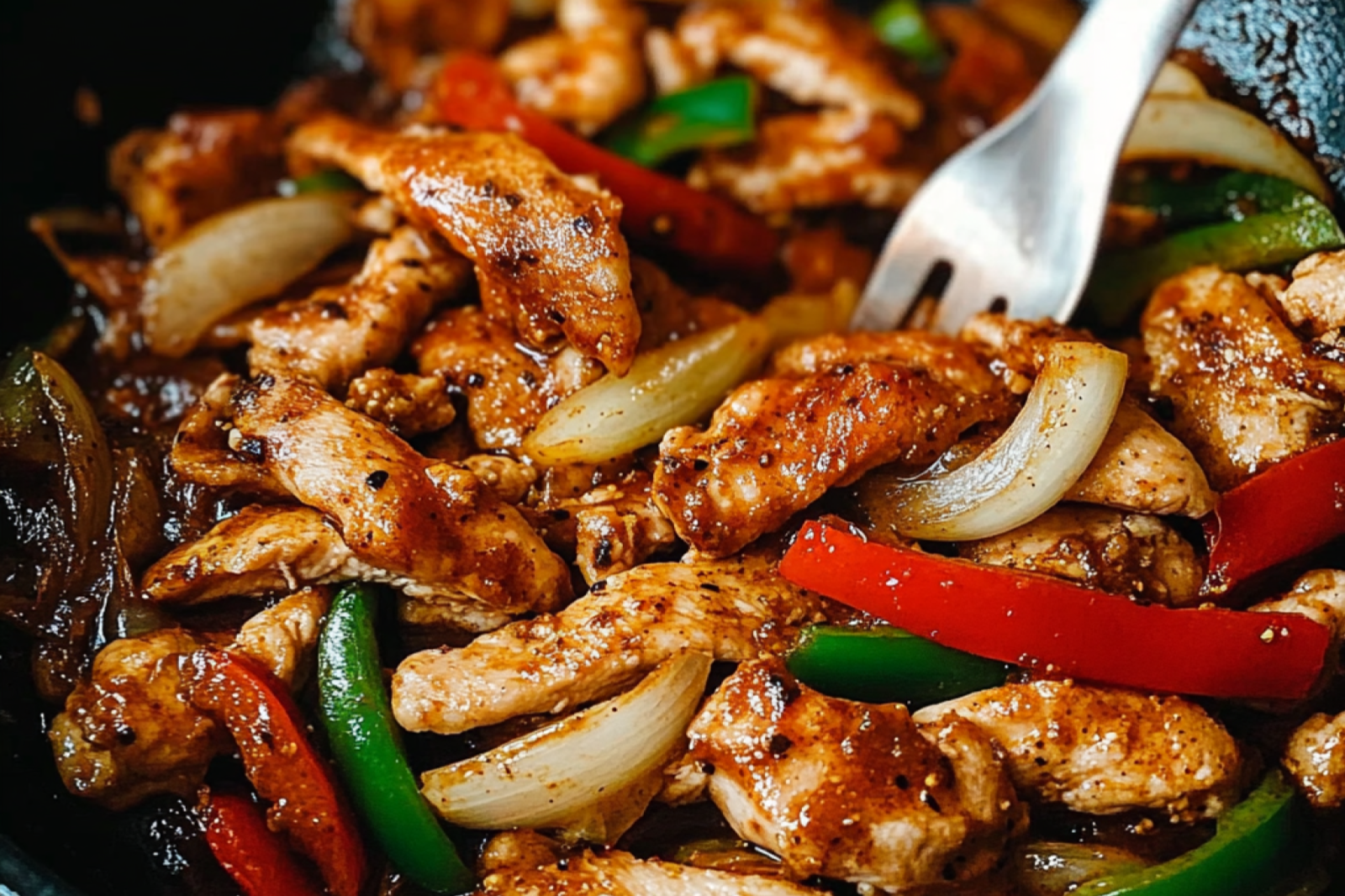 Black Pepper Chicken