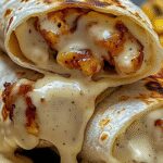 Cheesy Garlic Chicken Wraps for Easy Weeknight Dinners 3 Cheesy Garlic Chicken Wraps