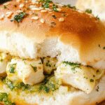 Cheesy Garlic Pesto Chicken Sliders Recipe Delights 3 Cheesy Garlic Pesto Chicken Sliders