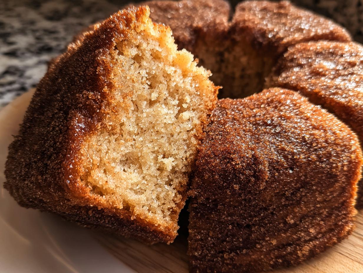 Apple Cider Donut Cake: 1 Sinfully Moist Treat