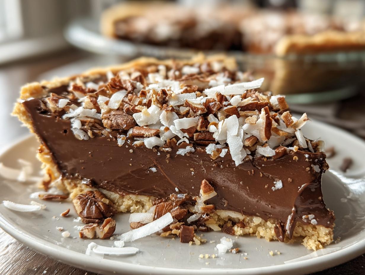 Bake German Chocolate Pie