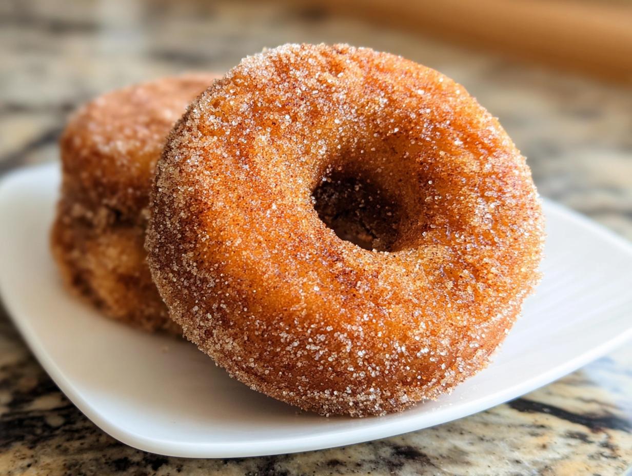 Baked Apple Cider Donuts