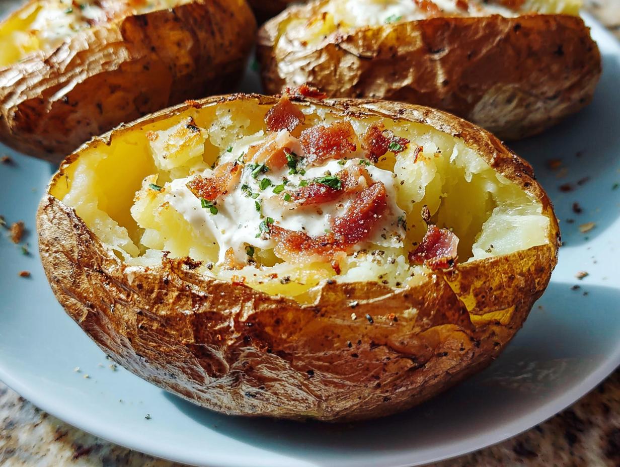 Crispy Baked Potato: 5 Secrets Revealed 2 Crispy Baked Potato: 5 Secrets Revealed - Baked Potato - ingredients
