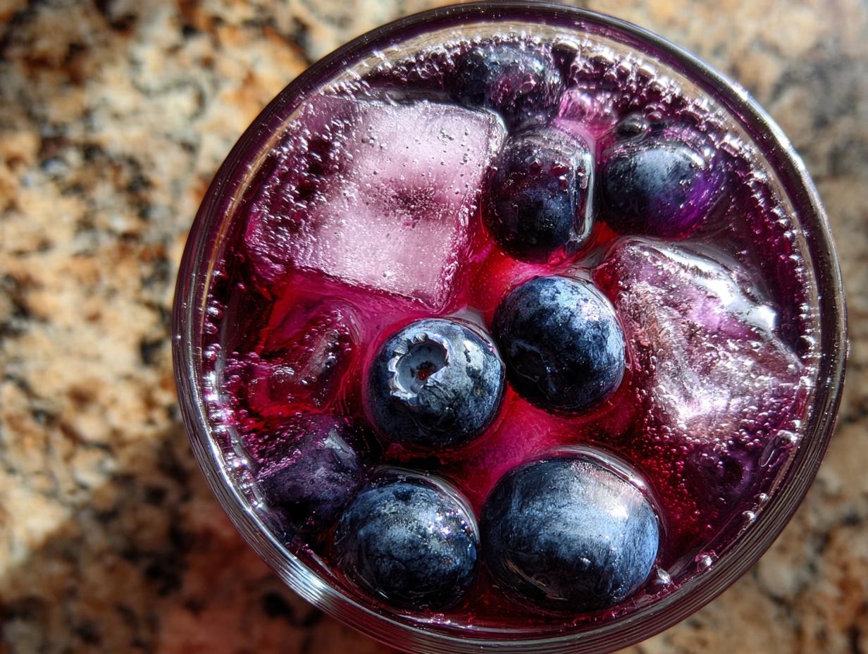 Blueberry Iced Tea