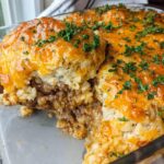 Cheddar Bay Ground Beef Cobbler