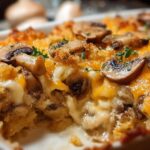 Cheesy Mushrooms Casserole