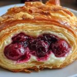 Easy Cherry Cheese Danish: 1 Amazing Treat 4 Cherry Cheese Danish