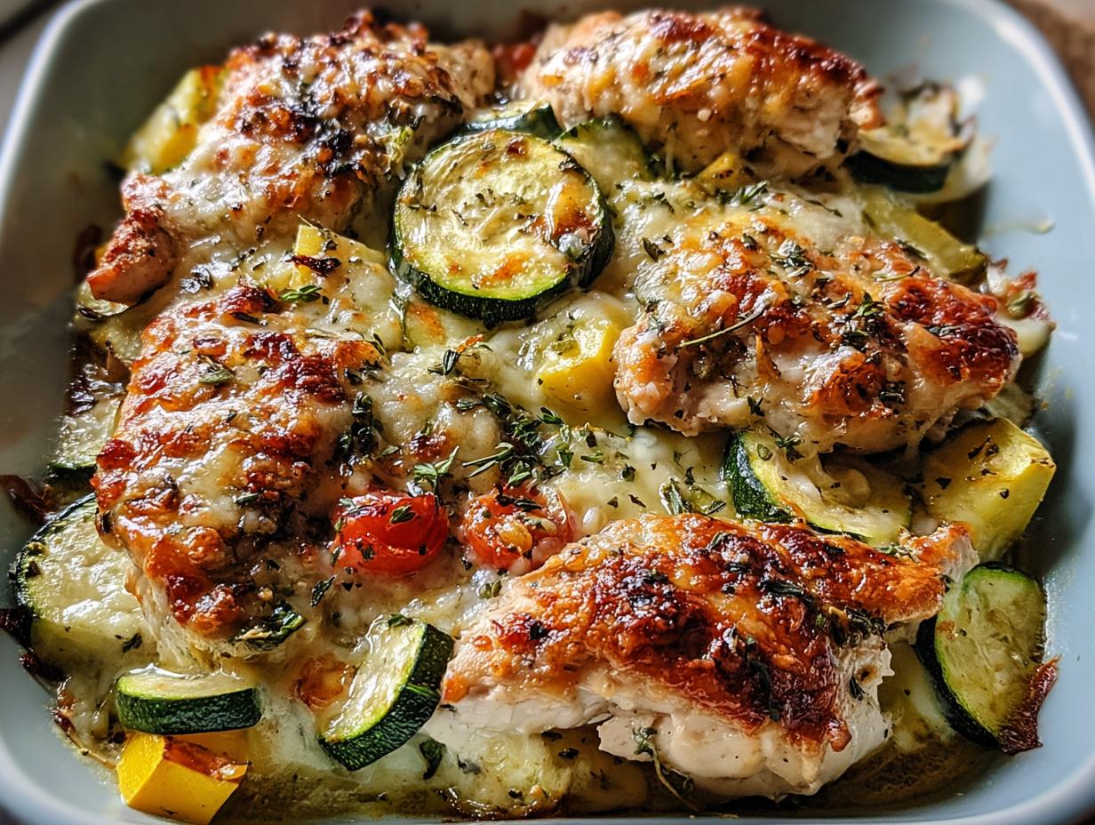 Chicken Zucchini Bake: 3 Tasty Twists - Chicken Zucchini Bake - additional detail