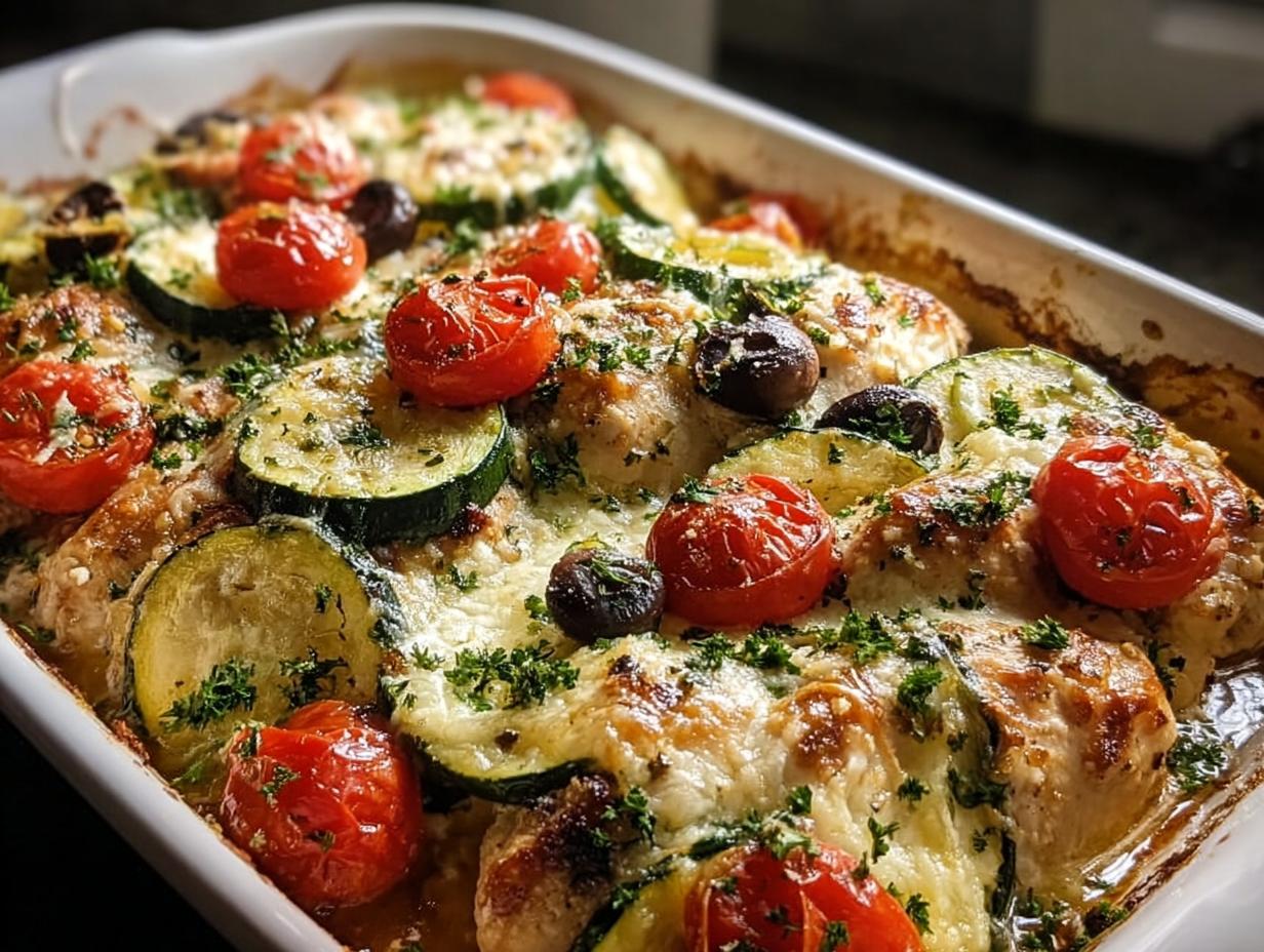 Chicken Zucchini Bake - detail 2