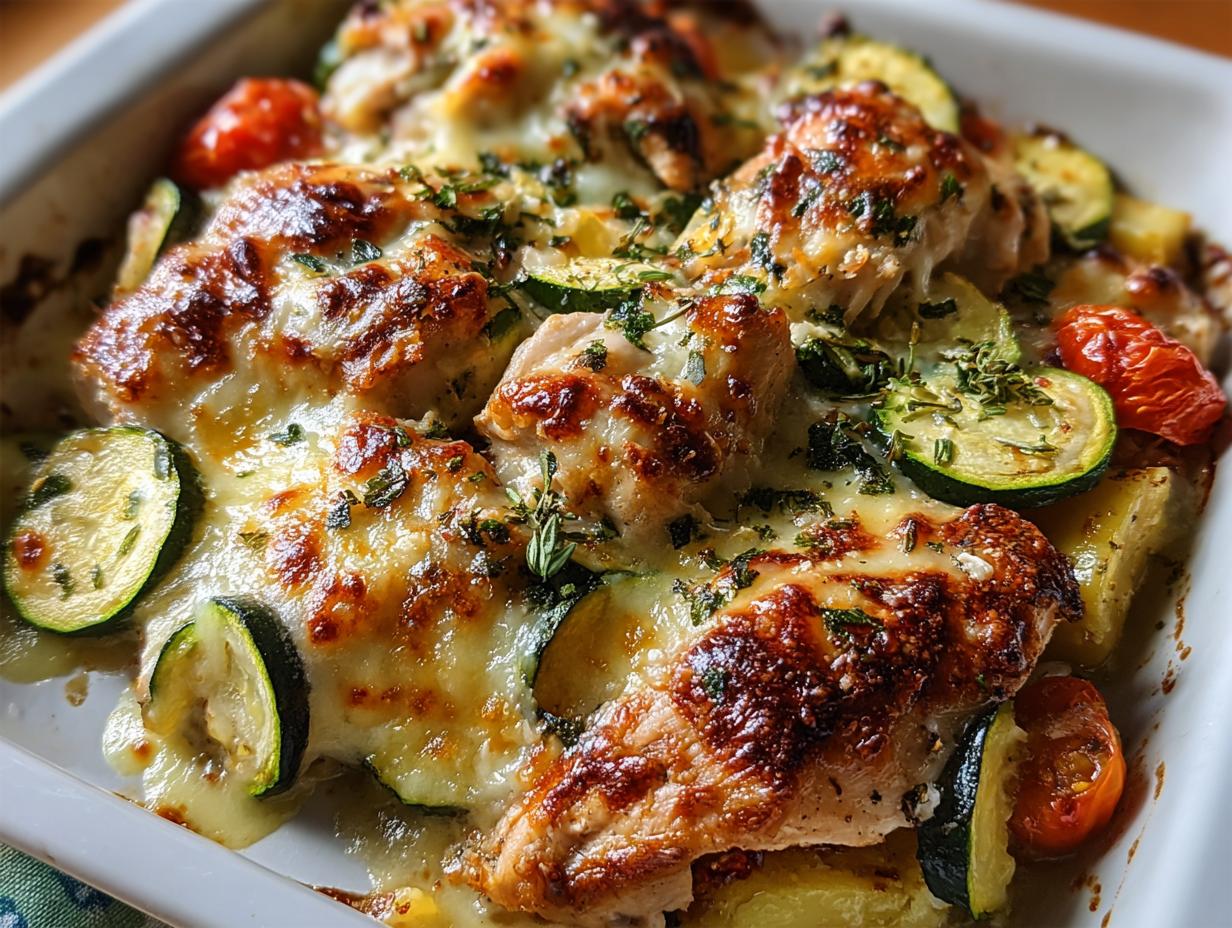 Chicken Zucchini Bake