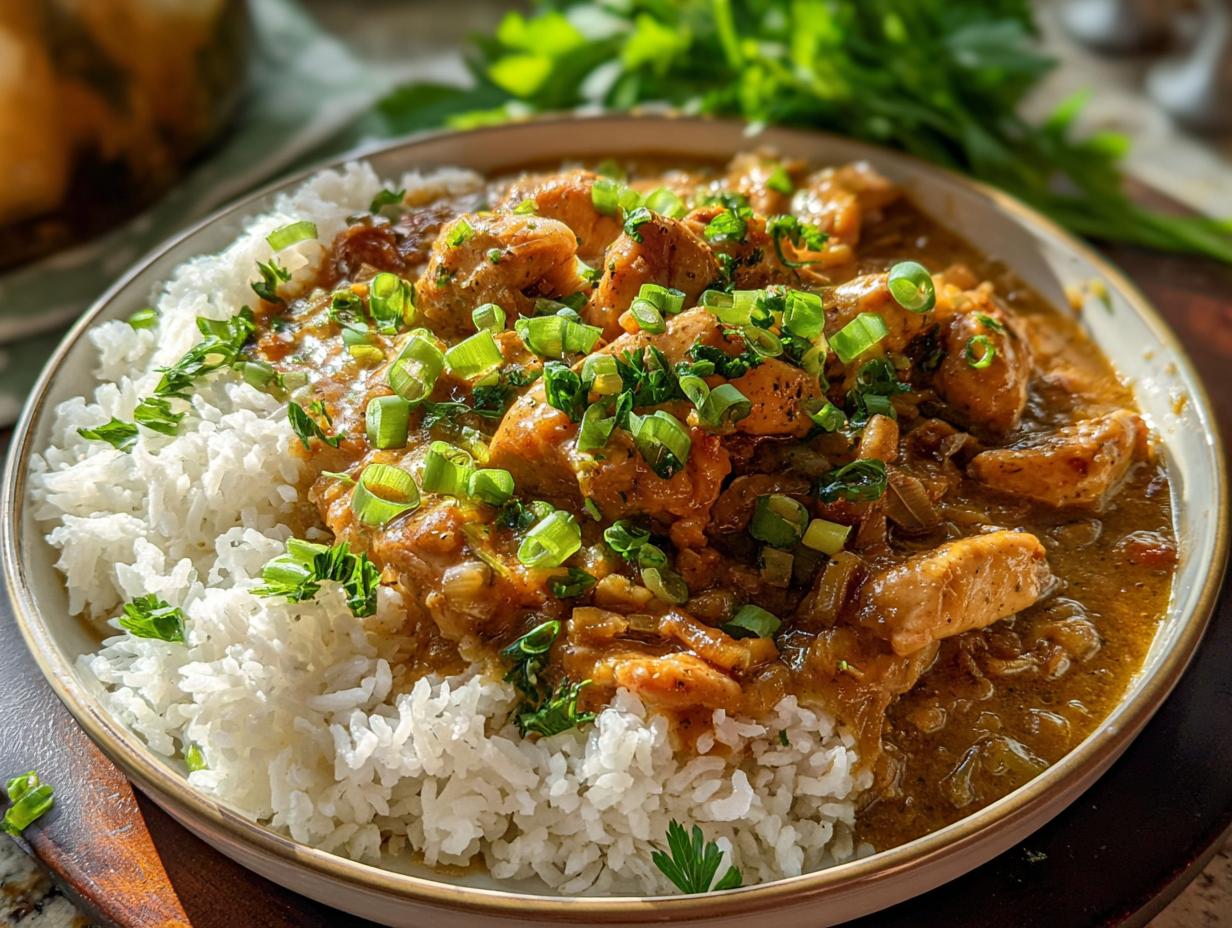 Chicken Étouffée - detail 2