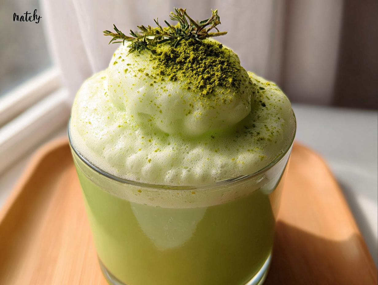 Coconut Matcha Cloud Tropical - detail 1