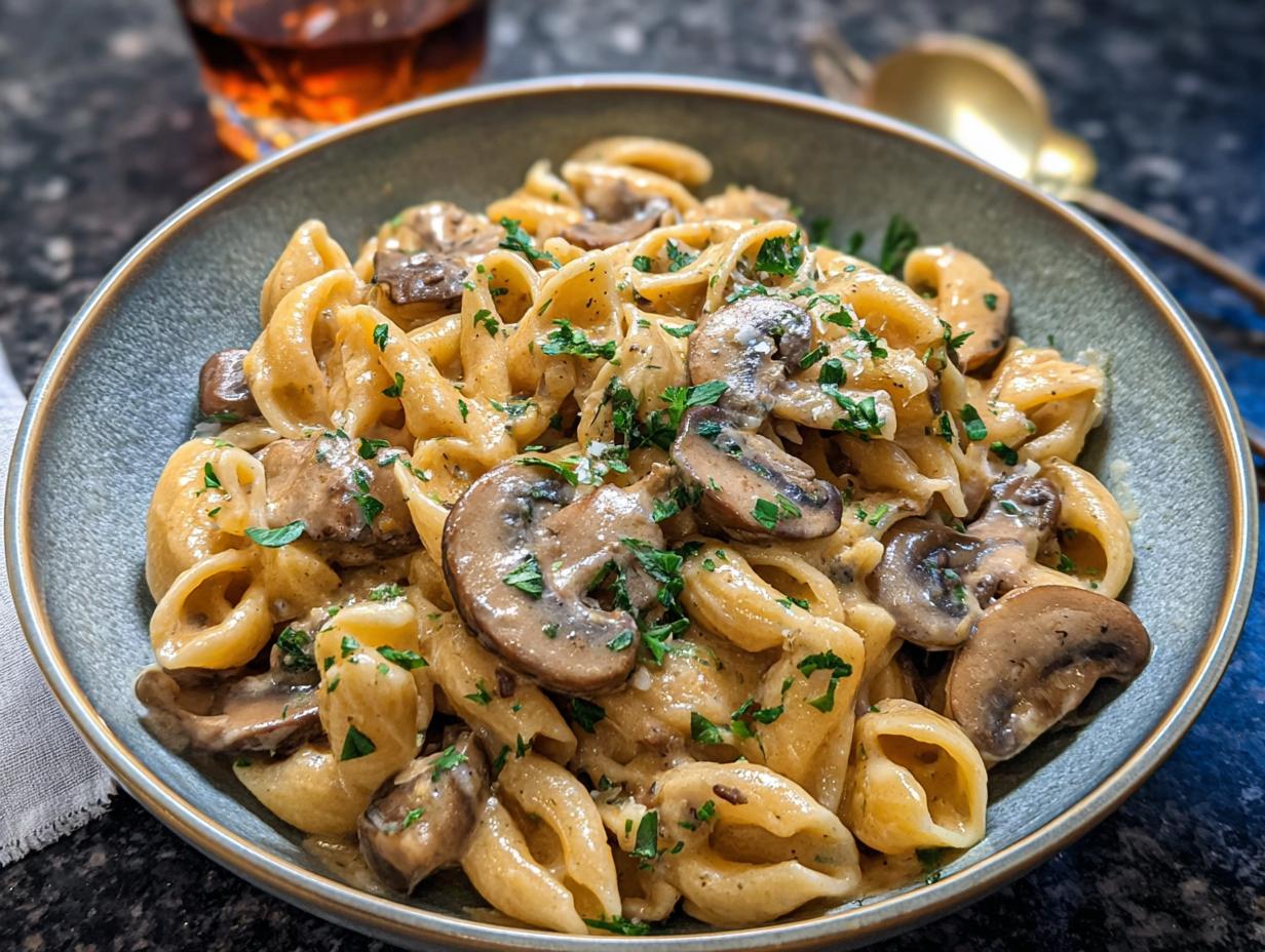 Creamy Mushroom Marsala Pasta
