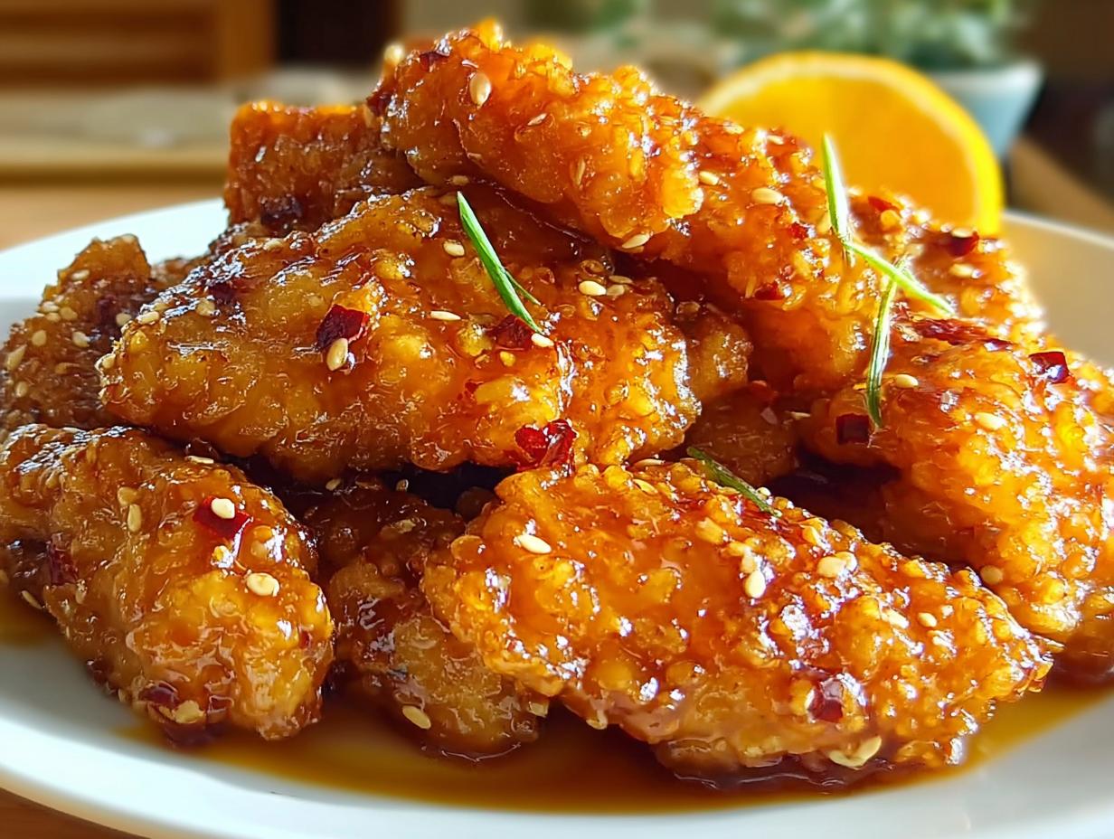 Crispy Orange Chicken