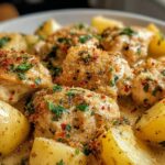 Crockpot Garlic Parmesan Chicken