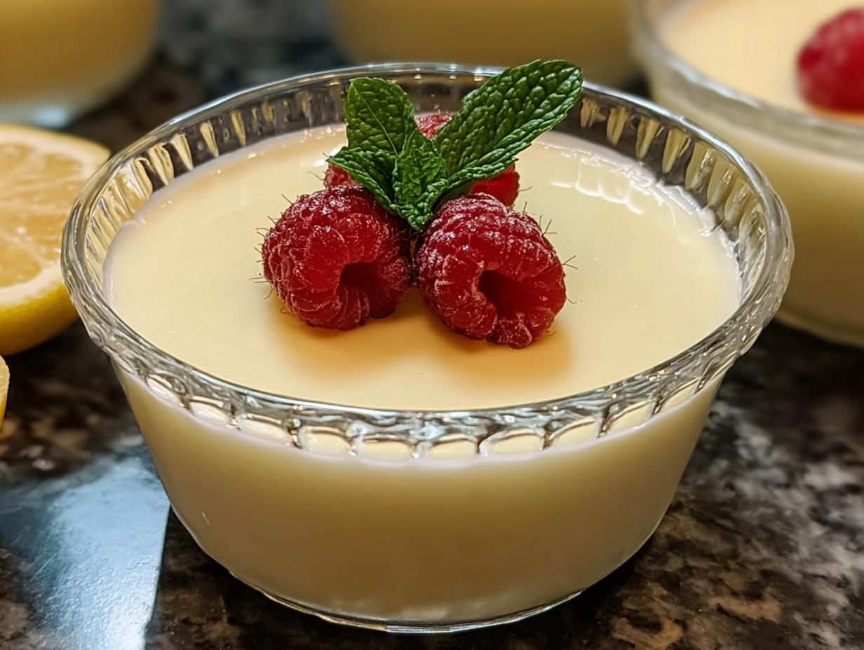 English Lemon Posset