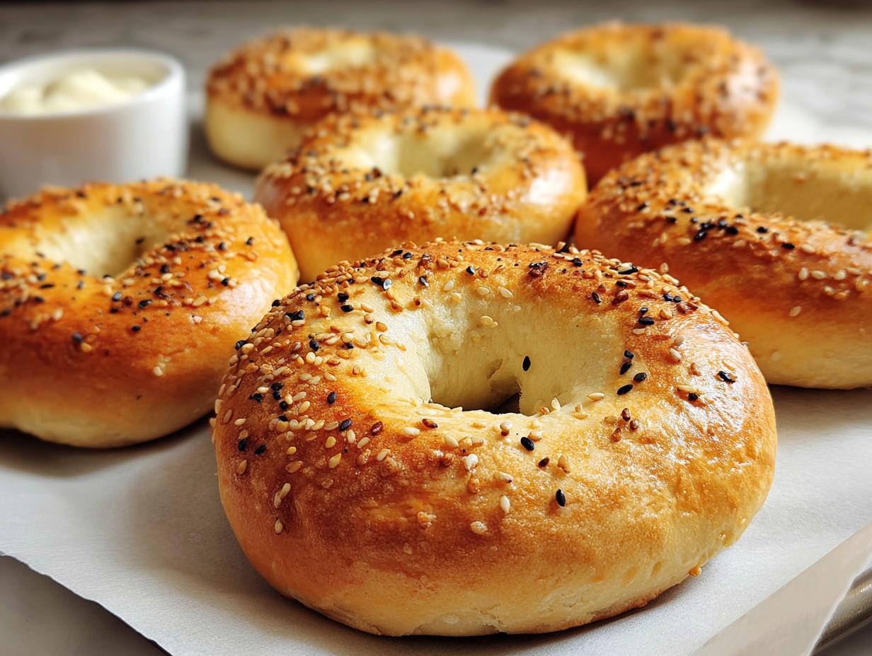 Fluffy Healthy Greek Yogurt Bagels: 10-Min Prep