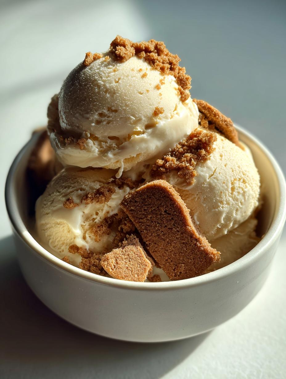 Gingerbread Ice Cream - detail 1