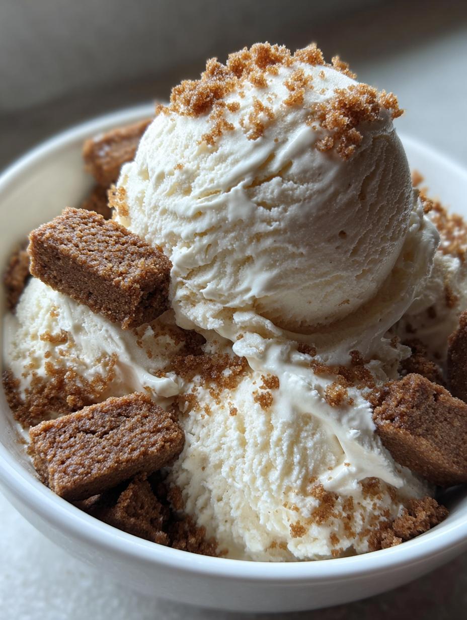 Gingerbread Ice Cream - detail 2