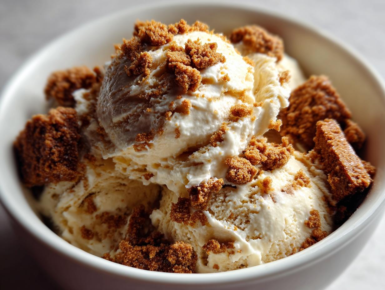 Gingerbread Ice Cream