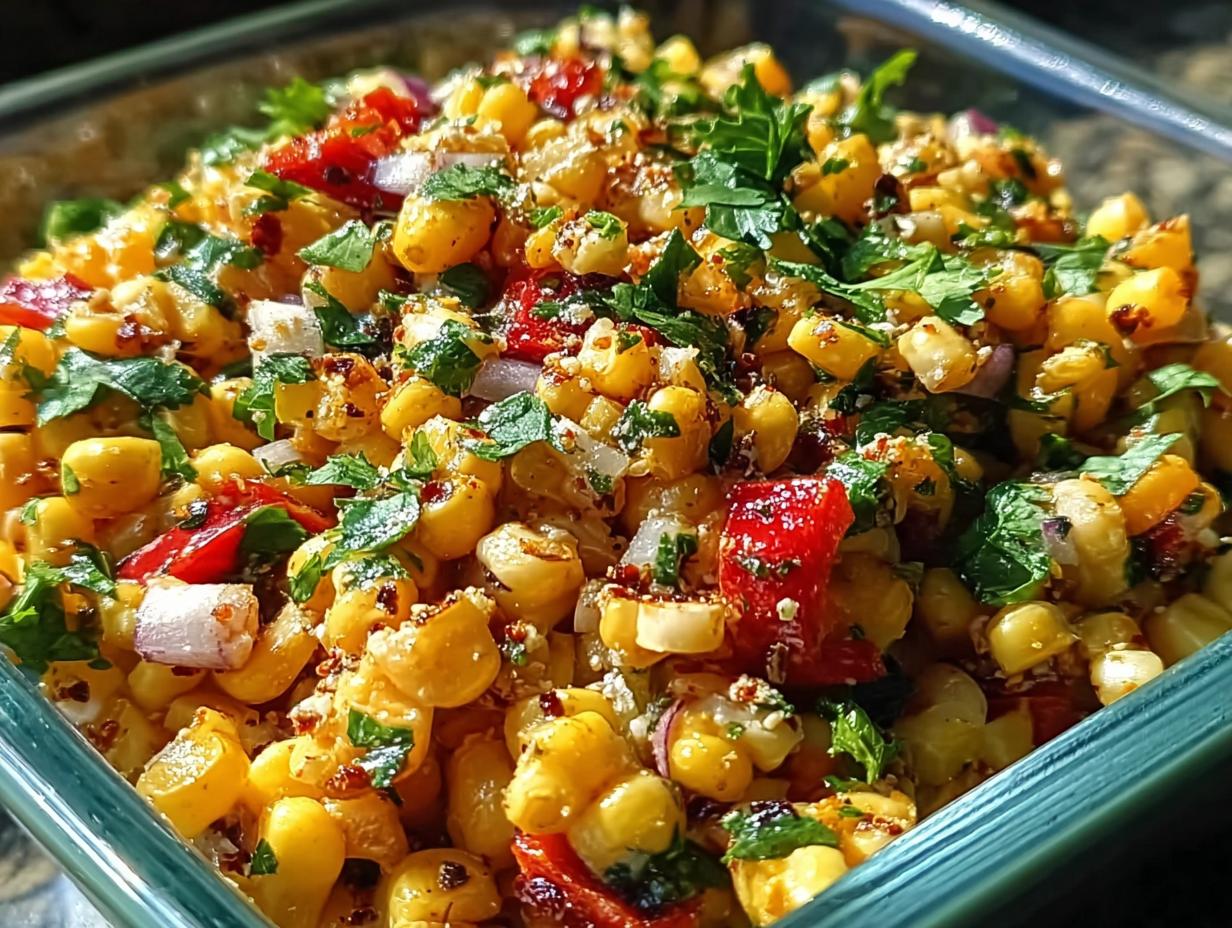 Grilled Corn Salad