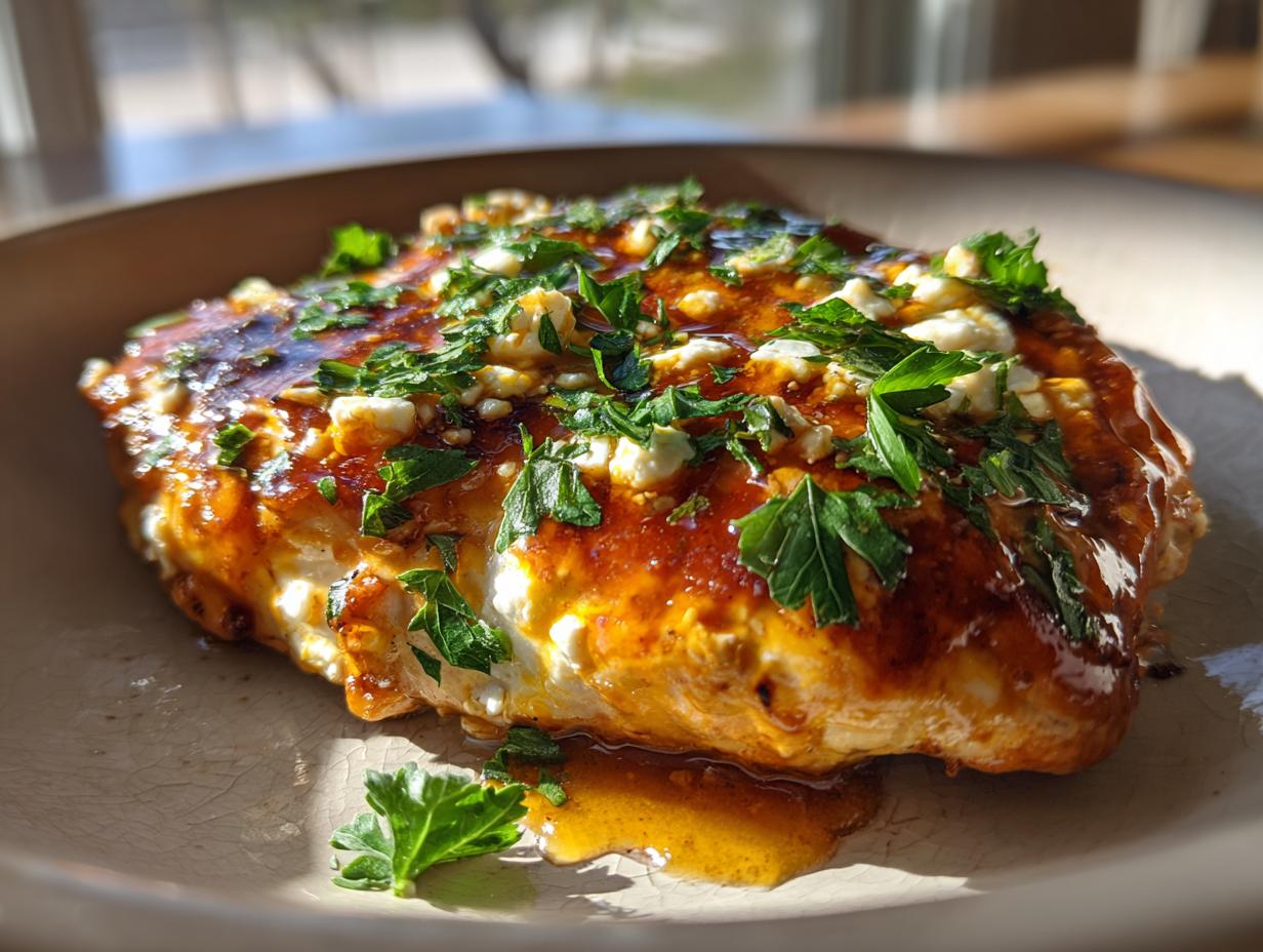 Hot Honey Feta Chicken