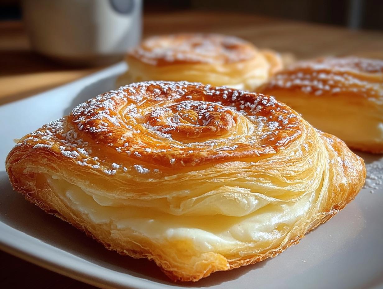 Irresistible Cheese Danish Breakfast