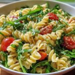 Lemon Arugula Pasta Salad: 1 Effortless Meal 4 Lemon Arugula Pasta Salad