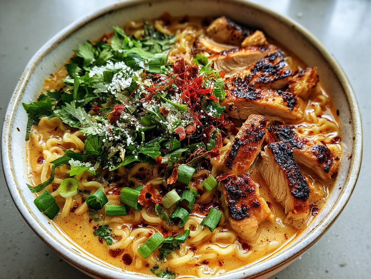 Marry Chicken Ramen: 30-Min Creamy Delight 2 Marry Chicken Ramen: 30-Min Creamy Delight - Marry Chicken Ramen - additional detail