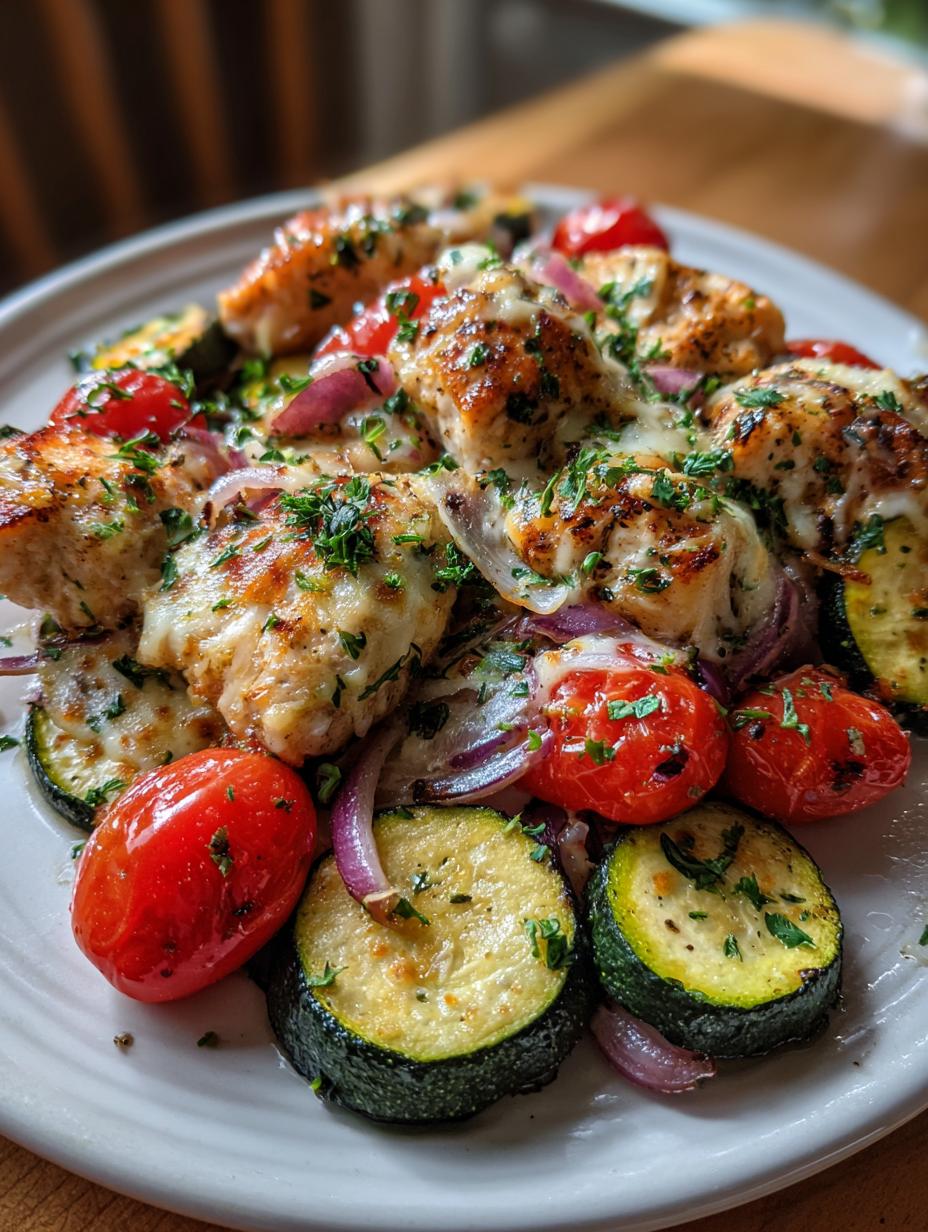 Mediterranean Chicken Zucchini Bake - detail 1