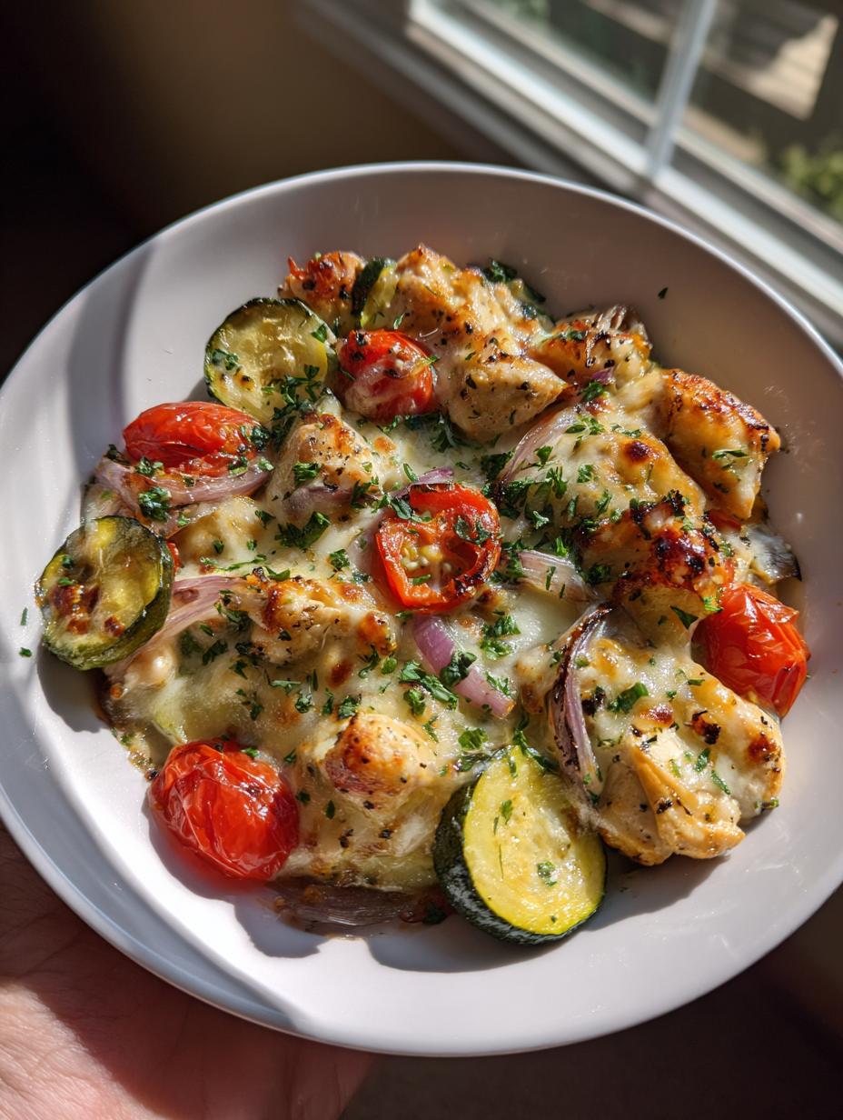 Mediterranean Chicken Zucchini Bake - detail 2