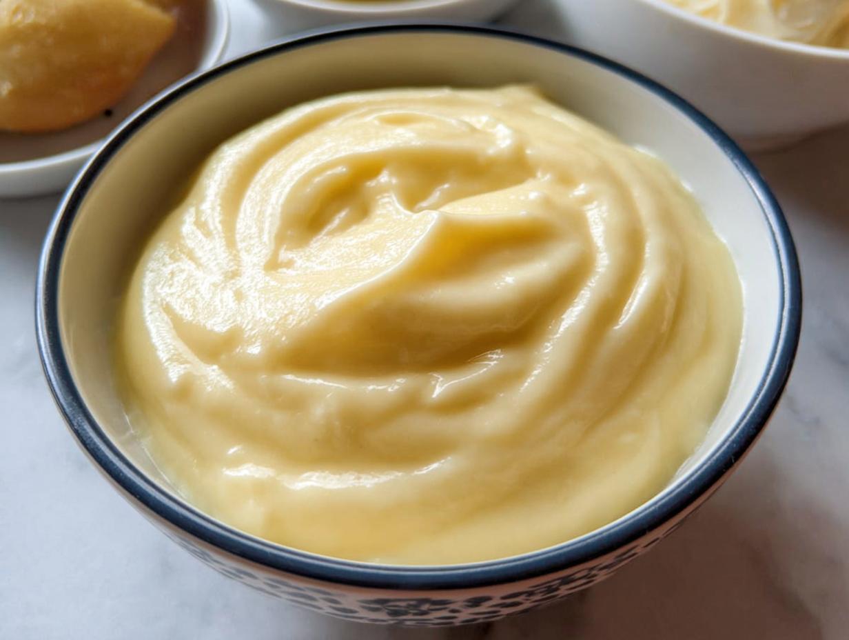 Pastry Cream Creme Patissiere Perfection: Easy Recipe - Pastry Cream Creme Patissiere - additional detail