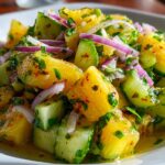 Divine Pineapple Cucumber Salad: 150 Calories of Zest 4 Pineapple Cucumber Salad