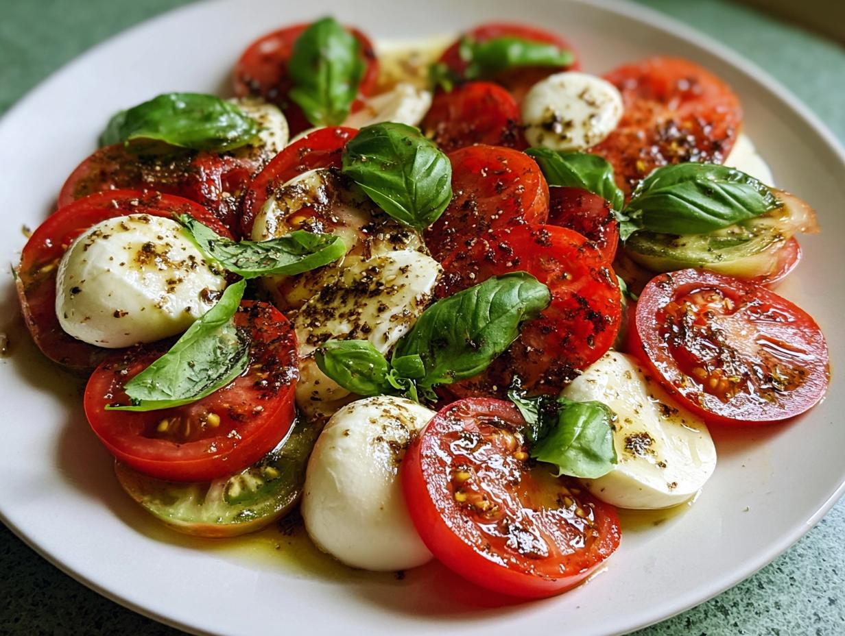 Refreshing Summer Tomato Mozzarella: Easy 10 Min Recipe - Refreshing Summer Tomato Mozzarella - main visual representation