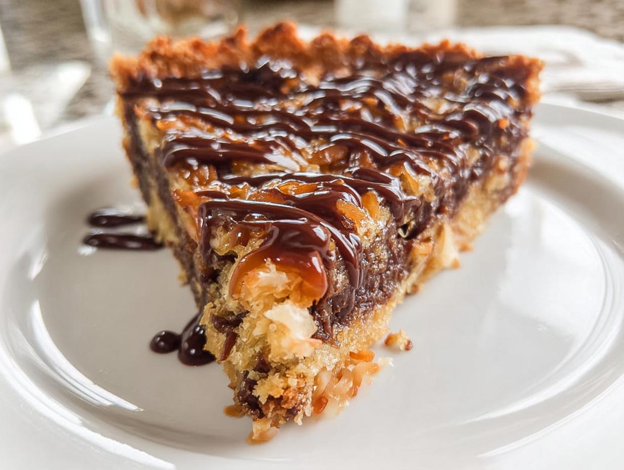 Samoas Cookie Pie